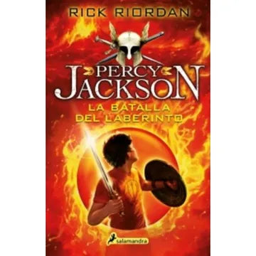 PERCY JACKSON LA BATALLA DEL LABERINTO VOL 4 - RICK RIORDAN