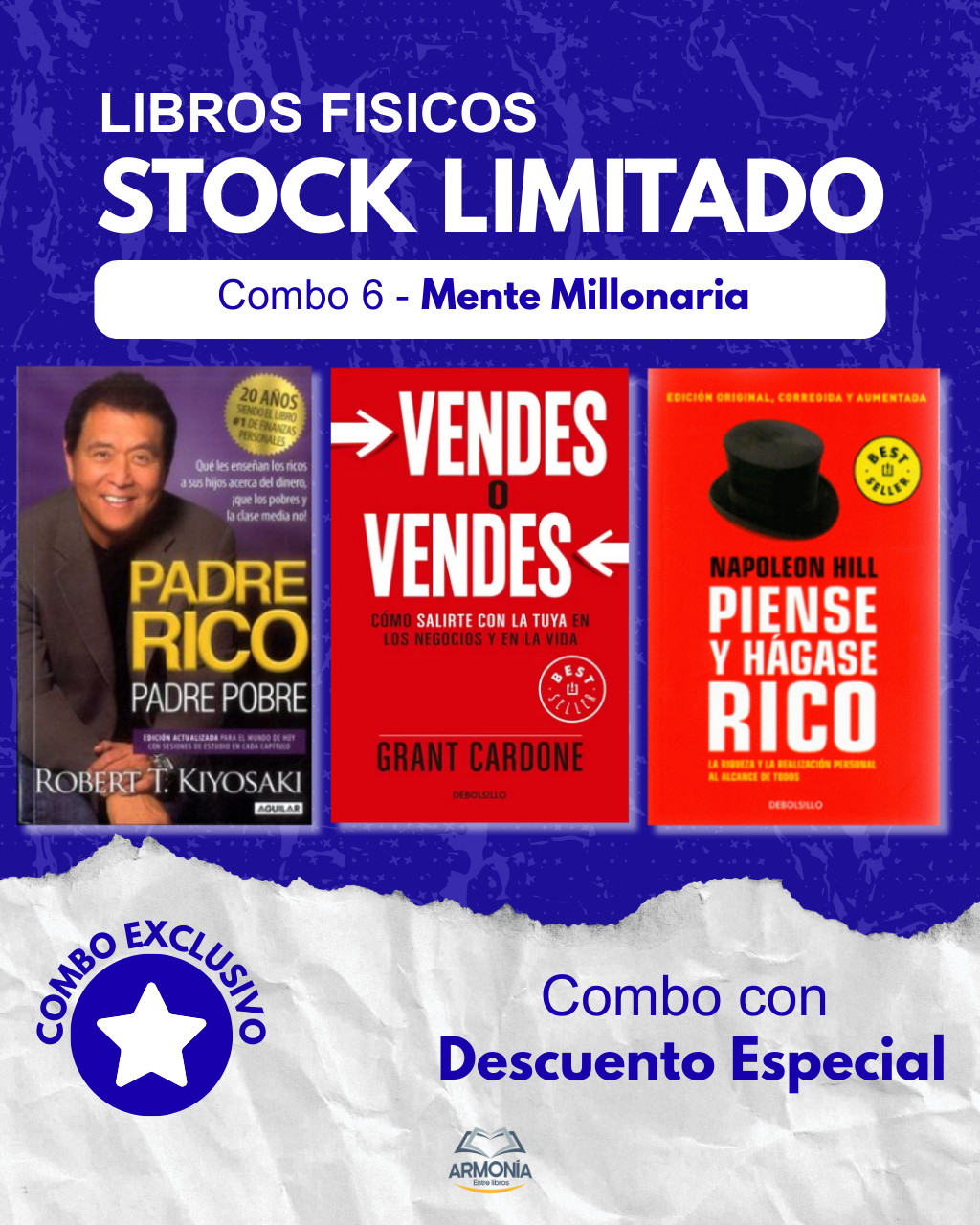 Combo #6 - Mente Millonaria